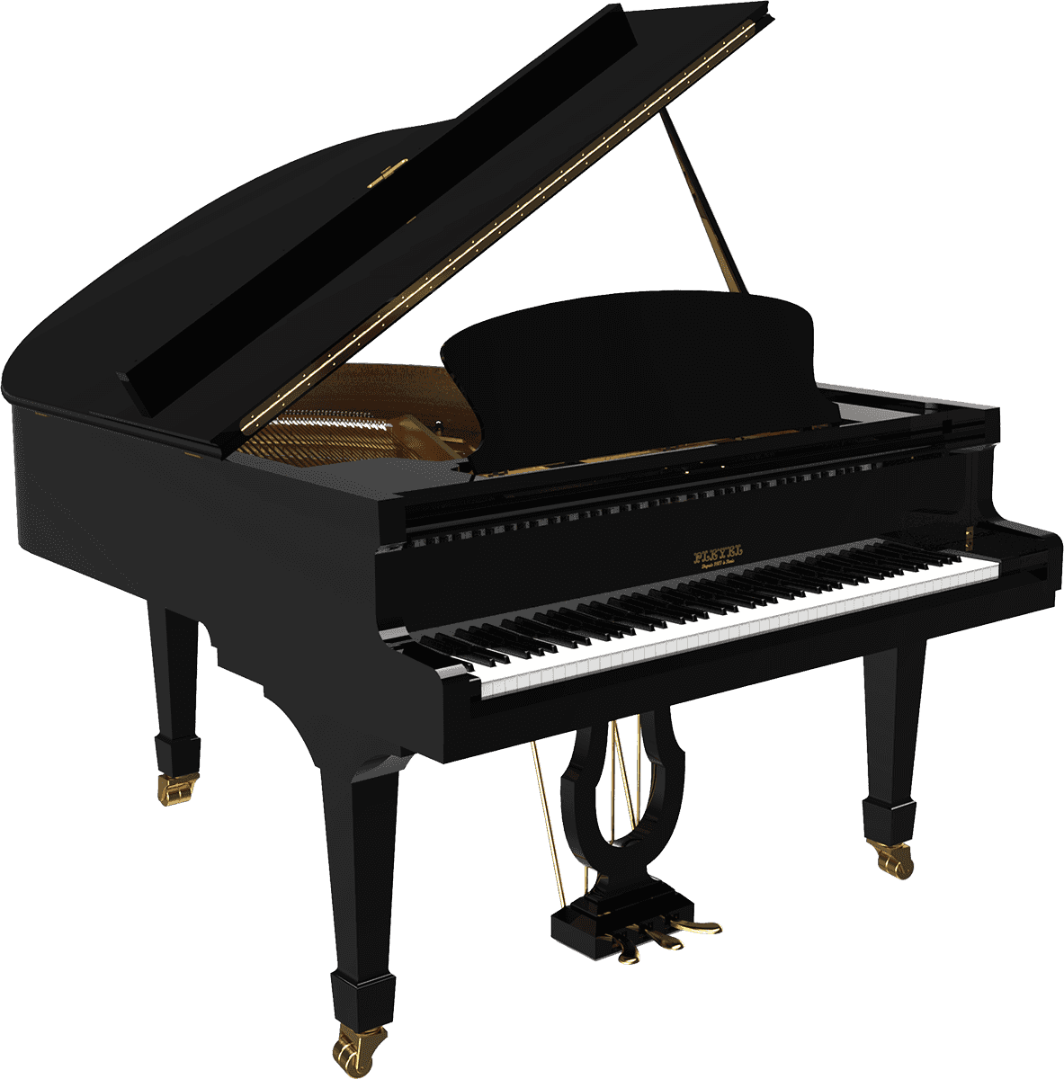 PLEYEL F 170 Walkyrie Noir Brillant
